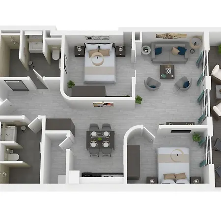 公寓 Marco Polo - Komfort Und Erholung Zwischen Ostsee Und Bodden *