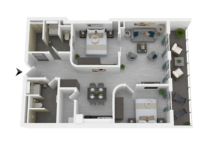 アパート Marco Polo - Komfort Und Erholung Zwischen Ostsee Und Bodden *